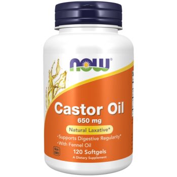 NOW CASTOR OIL SOFTGELS 120S
